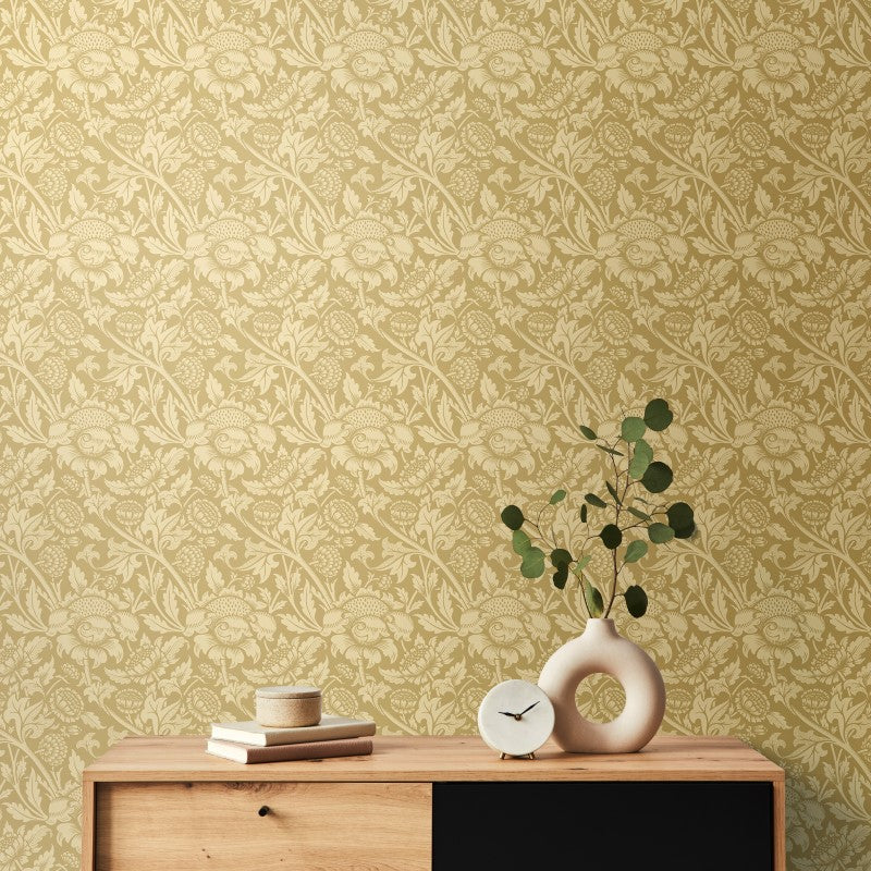 Hoopla Walls Damask Trail Wallpaper