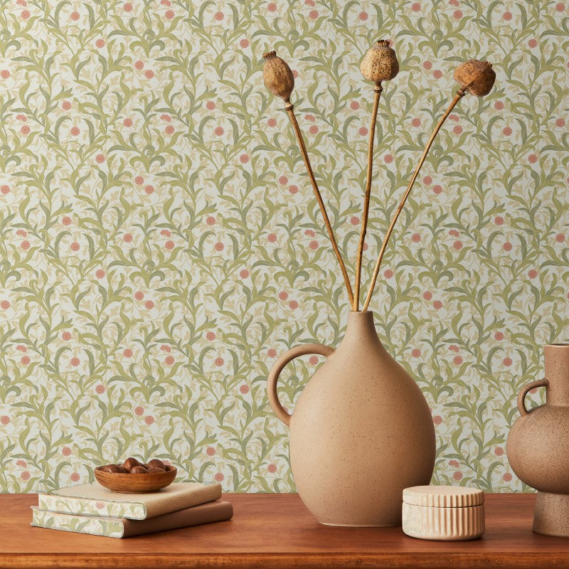 Hoopla Walls Floral Trail Wallpaper