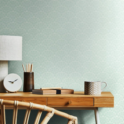 Hoopla Walls Ditsy Deco Fan Wallpaper