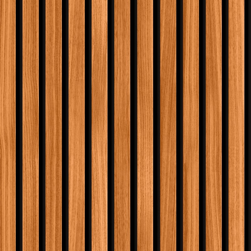 Hoopla Walls Wood Slat Wallpaper