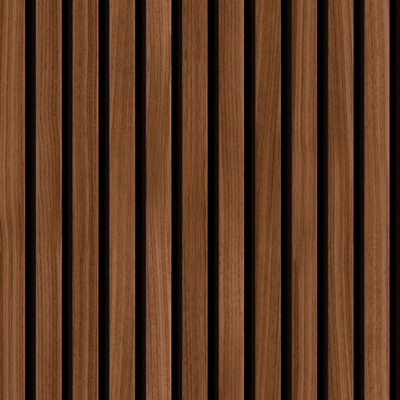 Hoopla Walls Wood Slat Wallpaper