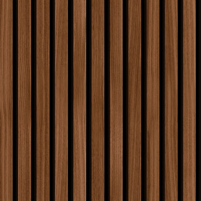 Hoopla Walls Wood Slat Wallpaper