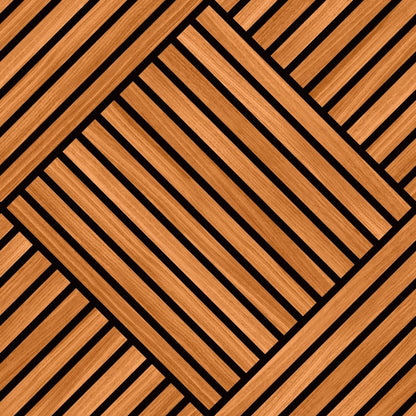 Hoopla Walls Diamond Slat Large Wallpaper