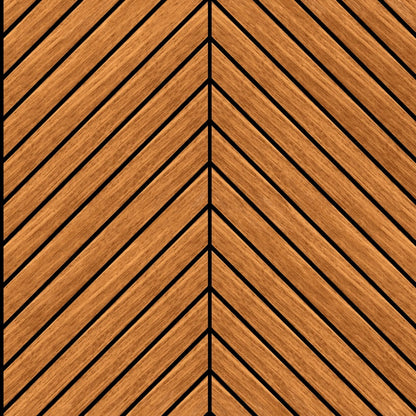 Hoopla Walls Chevron Slat Wallpaper