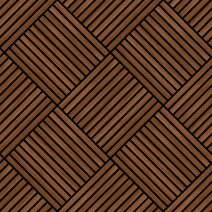 Hoopla Walls Diamond Slat Small Wallpaper