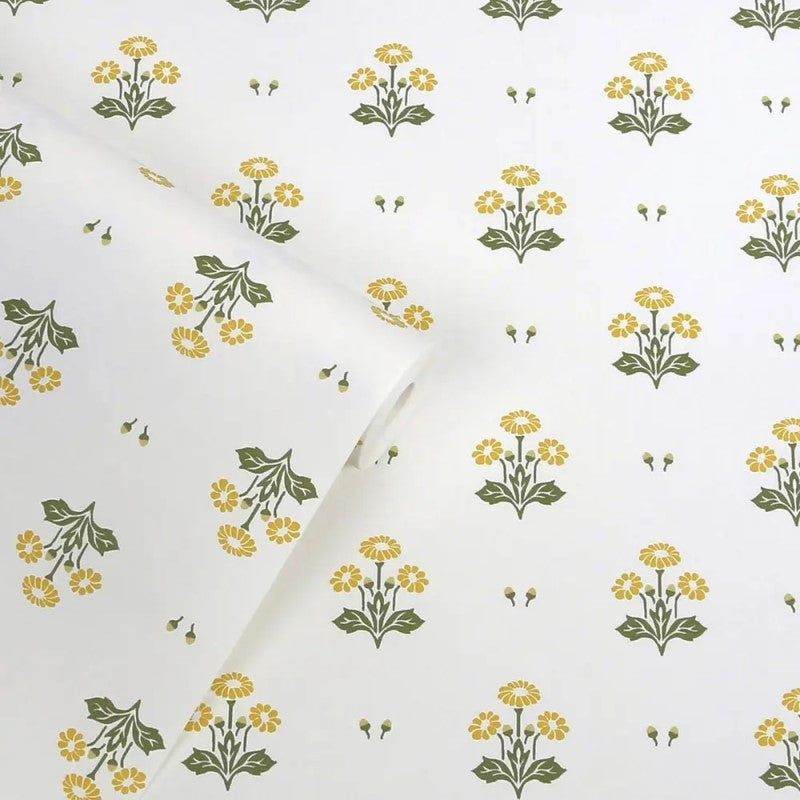 Laura Ashley Harthill Daisy Wallpaper