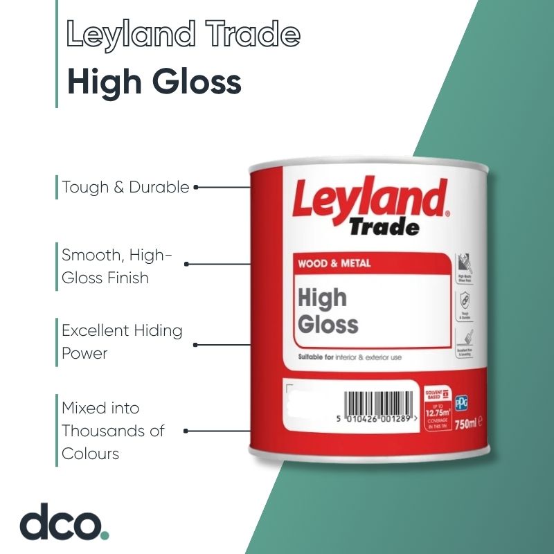 Leyland Trade High Gloss Paint (Oil-Based)