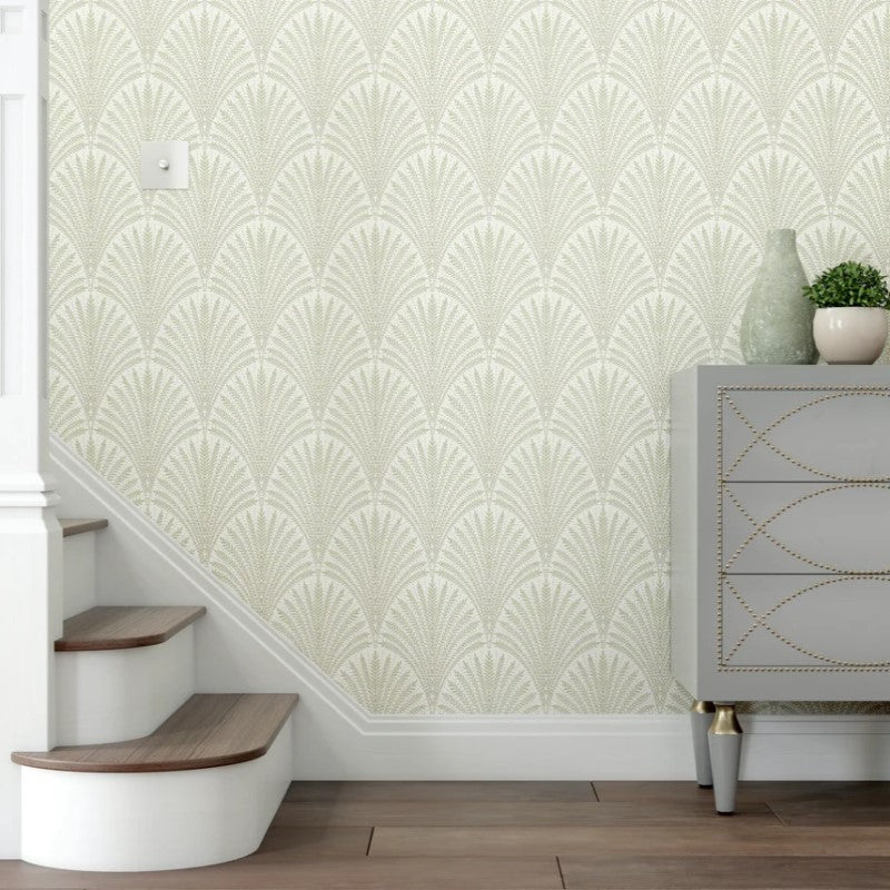 Hoopla Walls Leaf Fan Wallpaper