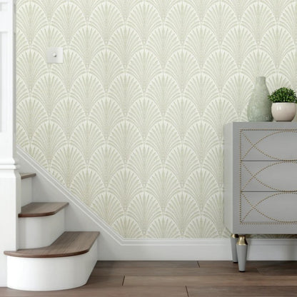 Hoopla Walls Leaf Fan Wallpaper