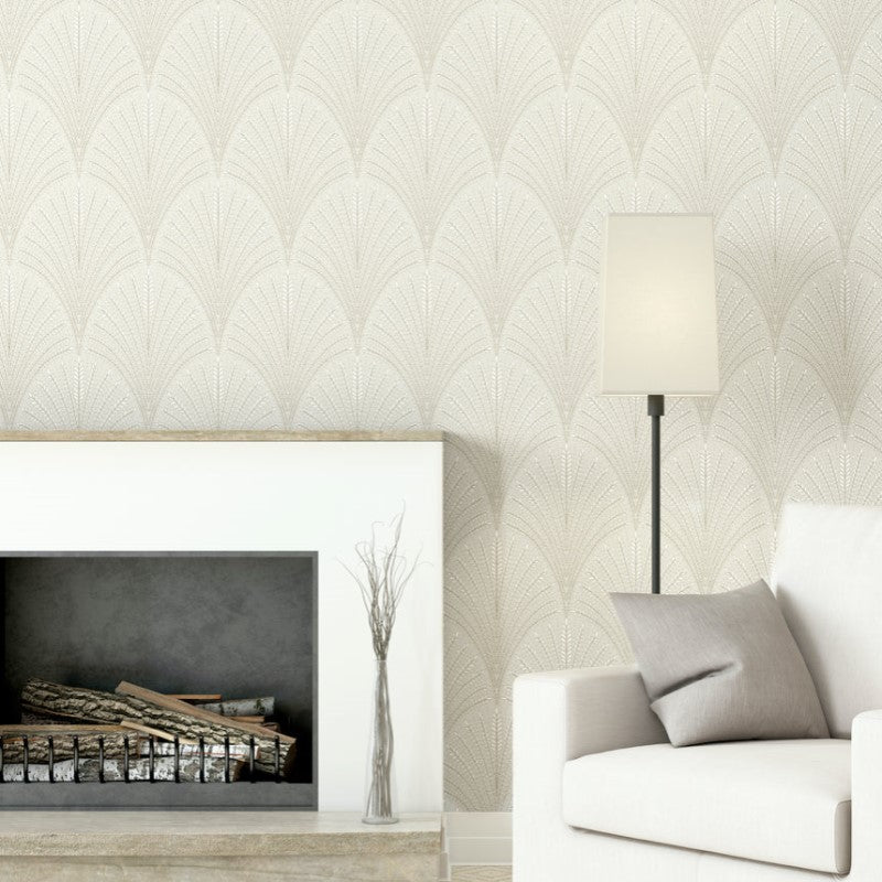 Hoopla Walls Leaf Fan Wallpaper