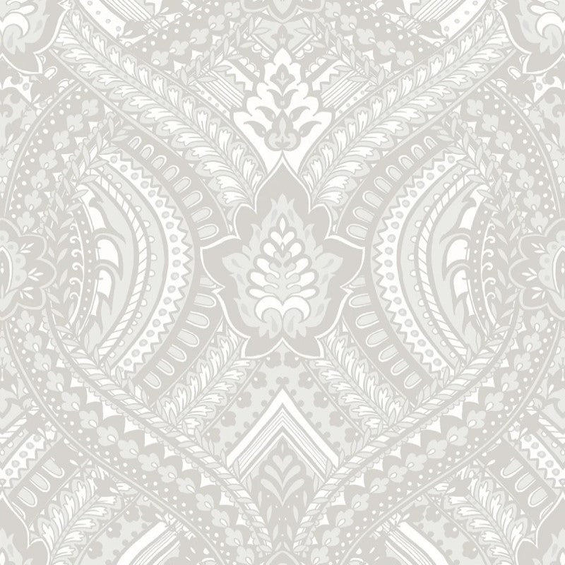 Hoopla Walls Ogee Damask Wallpaper