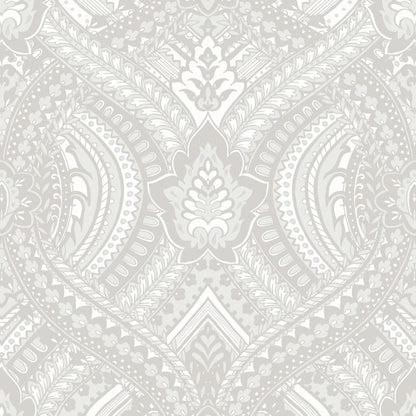 Hoopla Walls Ogee Damask Wallpaper