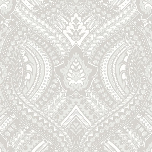 Hoopla Walls Ogee Damask Wallpaper