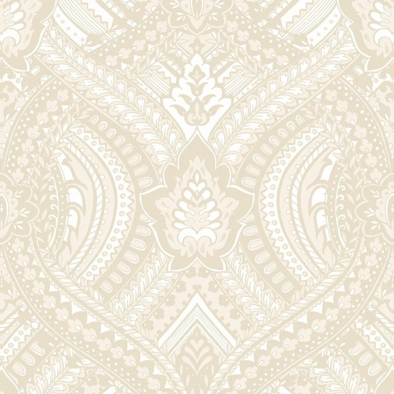 Hoopla Walls Ogee Damask Wallpaper