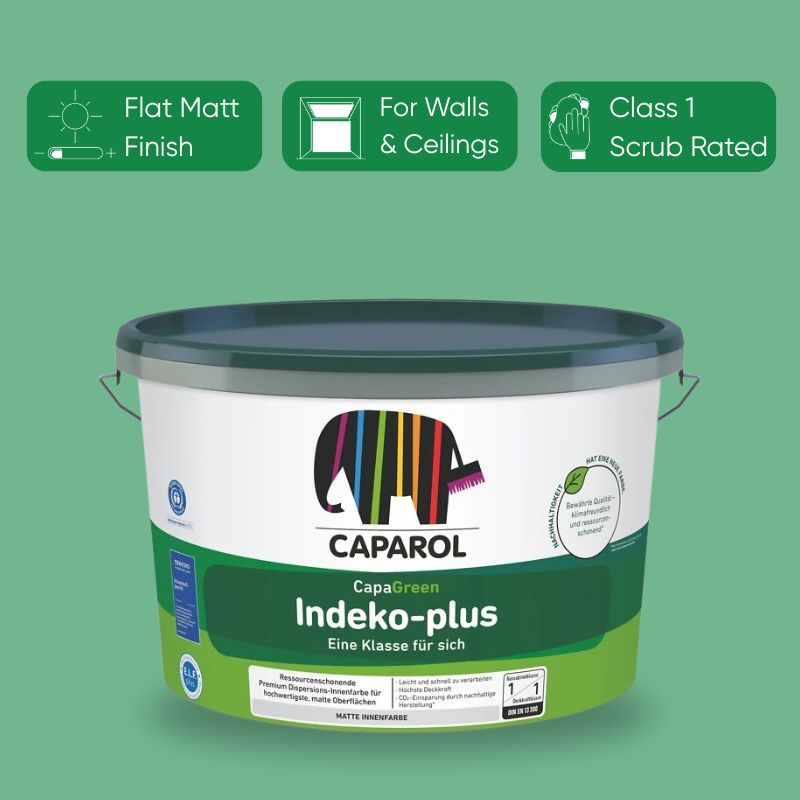 Caparol Indeko-Plus Scrubbable Matt Emulsion - White