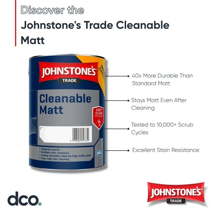 Johnstone's Trade Cleanable Matt - Colour Match