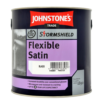 Johnstone's Trade Stormshield Flexible Satin Paint