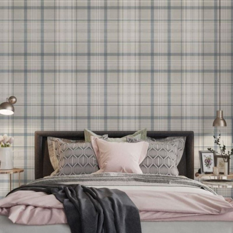 Kirkham Check Wallpaper