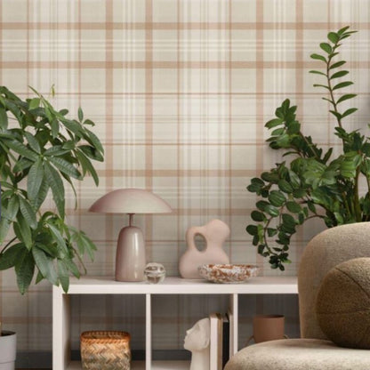 Kirkham Check Wallpaper