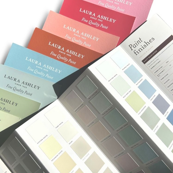 Carta De Colores De Pintura De Laura Ashley Laura Ashley Wallpaper