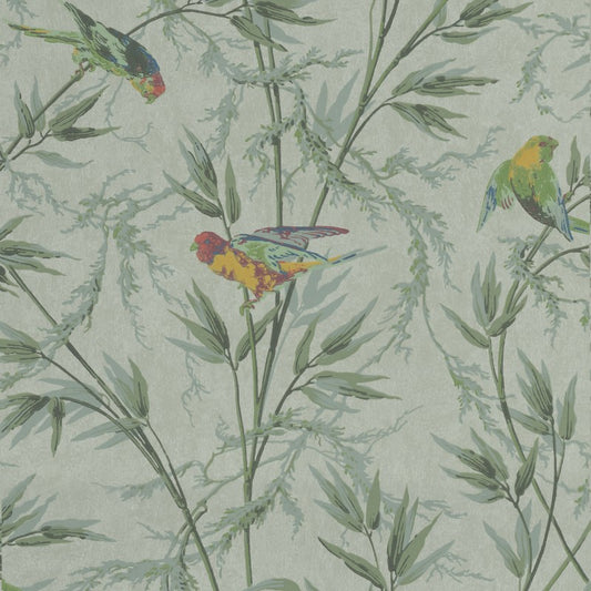 Little Greene Great Ormond Street Wallpaper Sample - Verditure