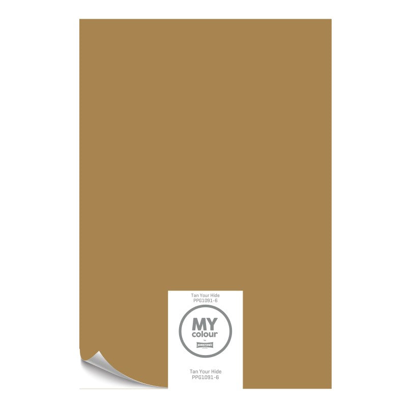 MY Colour - Tan Your Hide Peel & Stick Sample – Decorating Centre Online