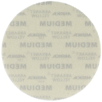 Mirka Abranet Yellow 225mm Sanding Discs (Box of 20)