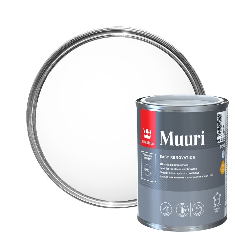 Tikkurila Muuri Fireplace Paint