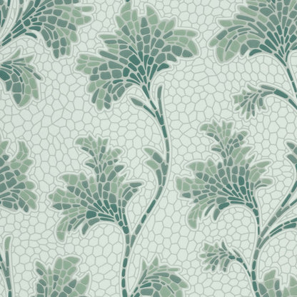 Little Greene Mosaic Trail Wallpaper