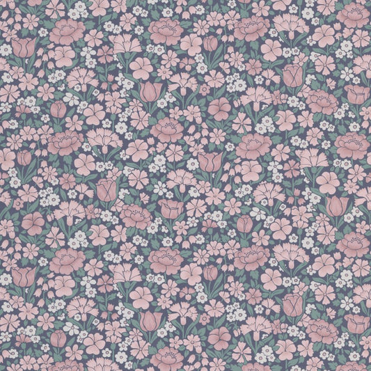 Little Greene Spring Flowers Wallpaper Sample - Juniper