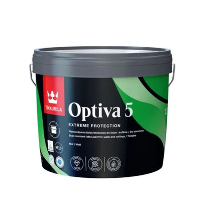 Tikkurila Optiva 5 Scrubbable Matt for Walls & Ceilings - Colour Match