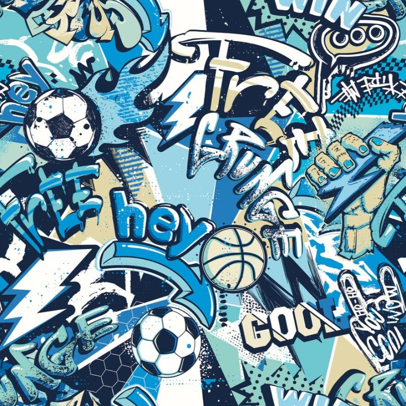 Origin Sports Graffiti Wall Mural