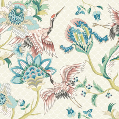 Origin Cranes In Flight Wall Mural