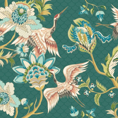 Origin Cranes In Flight Wall Mural