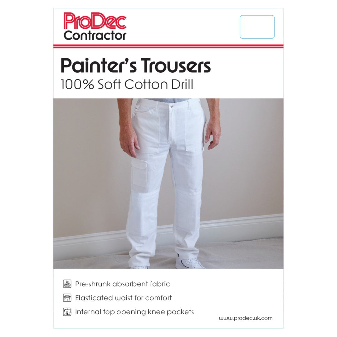 ProDec Contractor 100% Cotton Painter's Trousers