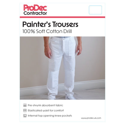 ProDec Contractor 100% Cotton Painter's Trousers