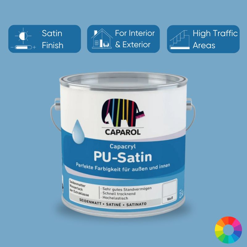 Caparol PU Satin Wood & Metal Paint - Colour Match