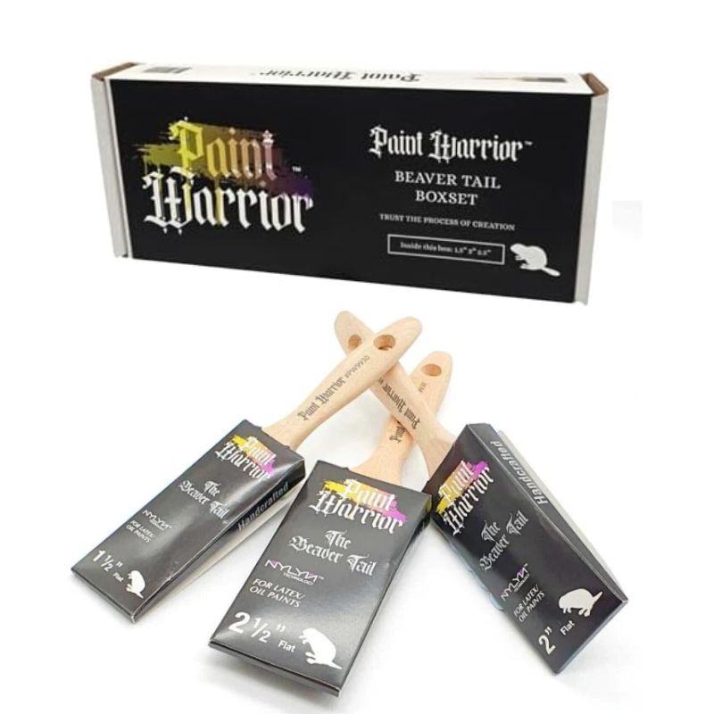 Beaver Tail Brush Box Set