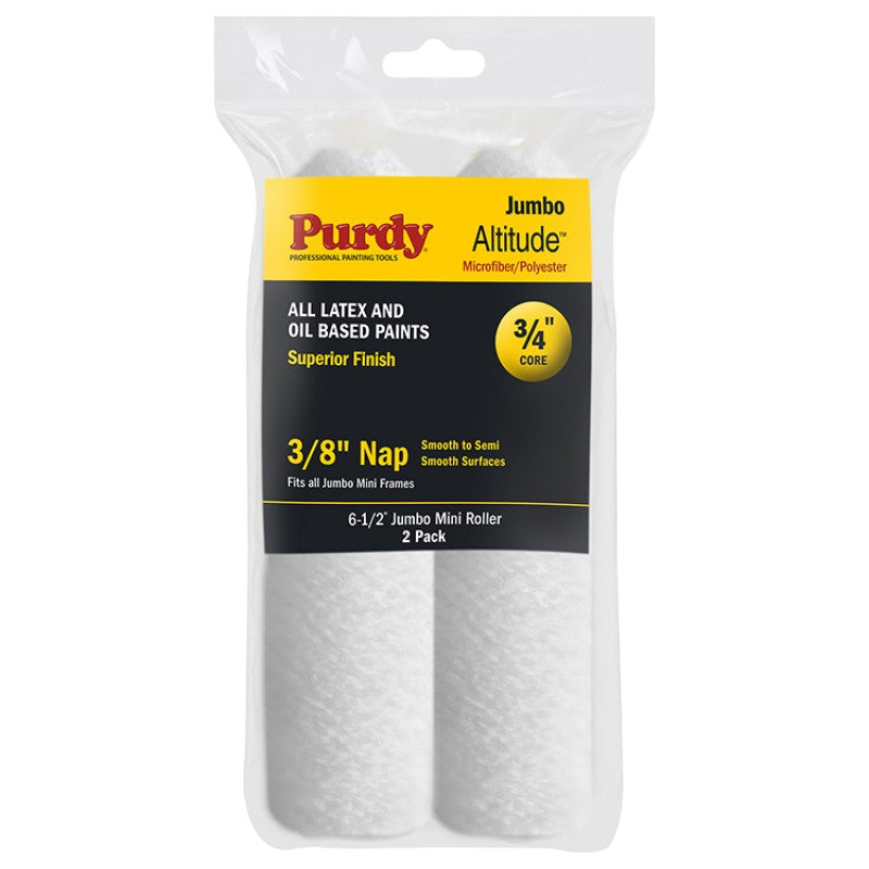 Purdy Altitude Jumbo Mini Roller Sleeves 3/8" Nap - 2 Pack