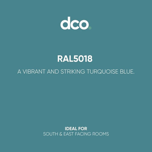 Macpherson Durable Acrylic Matt - Designer Colour Match Paint - RAL5018 5L