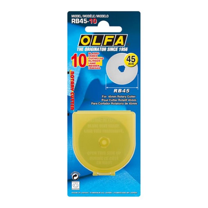 Olfa Rotary Blades RB45-10 (10 Pack)