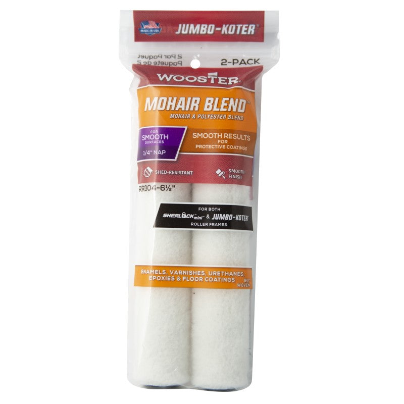 Wooster Mohair Blend Roller Sleeve - 2 Pack