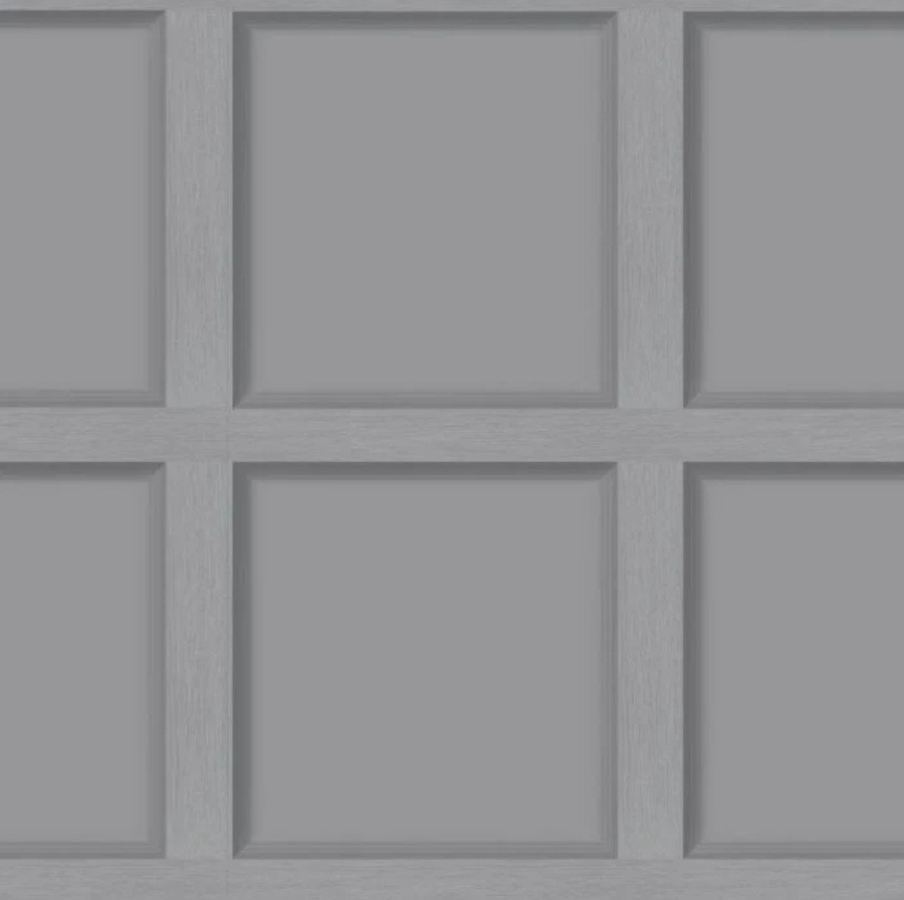 Modern Wood Panel Wallpaper Grey Sample