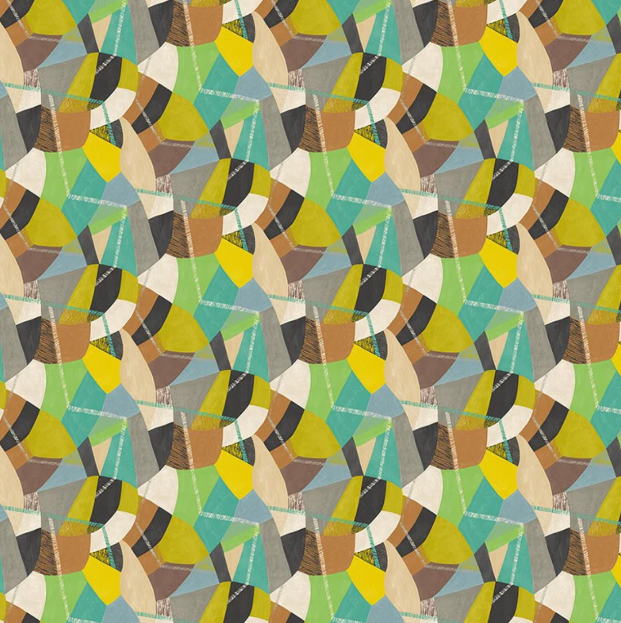 Ohpopsi Abstract Geo Wallpaper Jade Riot Sample