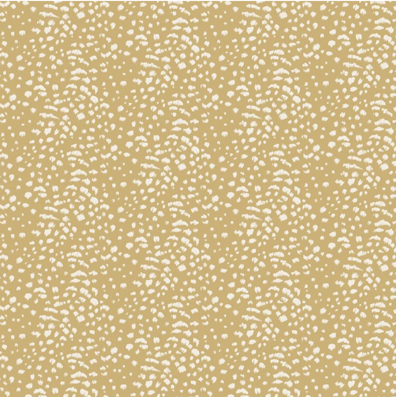 Ohpopsi Cheetah Spot Wallpaper Safari Gold Sample