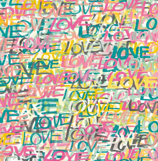 Ohpopsi Love Scribble Wallpaper Pastel Pop Sample