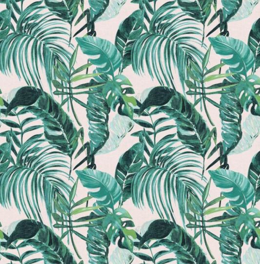 Ohpopsi Palmera Turquoise Wallpaper Sample
