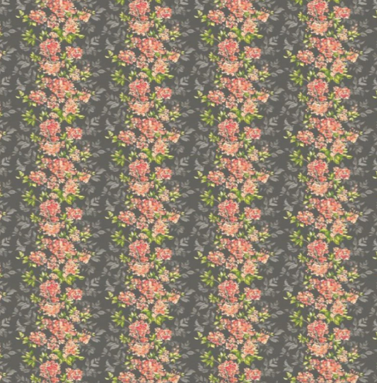 Ohpopsi Sakura Wallpaper Charcoal Sample