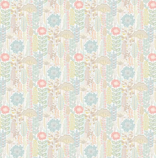 Ohpopsi Seedheads Wallpaper Pastel Haze Sample
