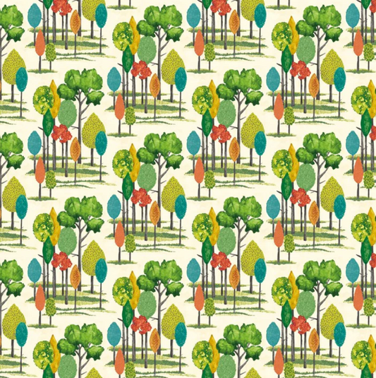 Ohpopsi Tall Trees Wallpaper Grass Sample